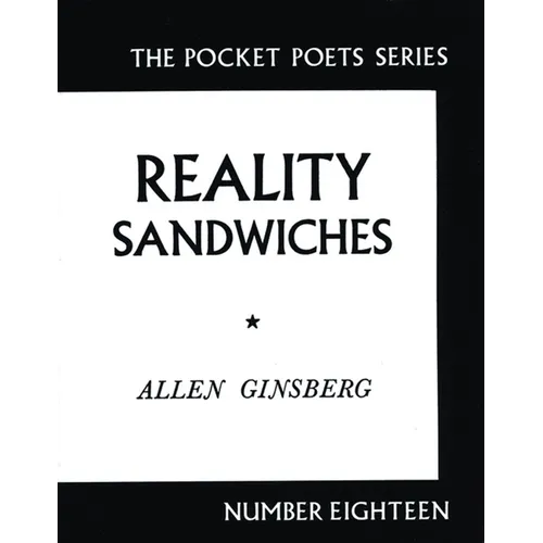 Reality Sandwiches: 1953-1960 - Paperback