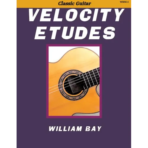 Velocity Etudes: for Classic Guitar - Paperback