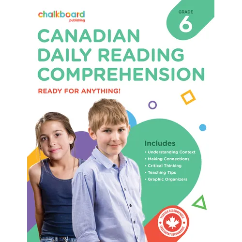 Canadian Daily Reading Comprehension Grade 6 - Paperback