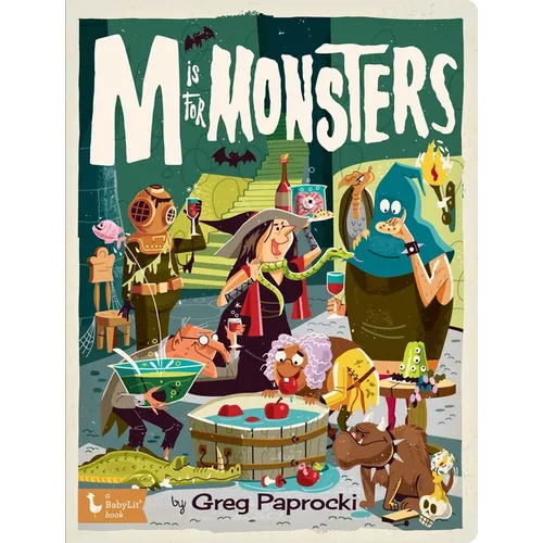 M Is for Monsters - Board Book