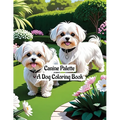 Canine Palette: A Dog Coloring Book - Paperback