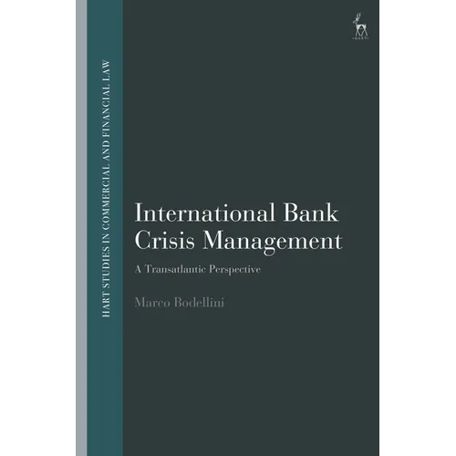 International Bank Crisis Management: A Transatlantic Perspective - Paperback