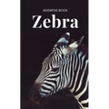 Address Book Zebra - Paperback