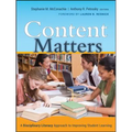 Content Matters: A Disciplinary Literacy Approachto Improving Student Learning - Paperback