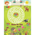 Mazes For Kids Ages 8-10: Maze Activity Book With 40 Mazes and Solving Problem. Mazes For Boys and Girls. - Paperback