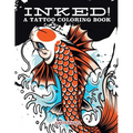 Inked! A Tattoo Coloring Book - Paperback
