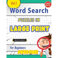 Word Search Puzzles in Large Print for Beginners - Awesome! Vol.1 - Delta Classics