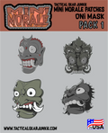 Mini Morale - Oni Mask Patch Pack 1