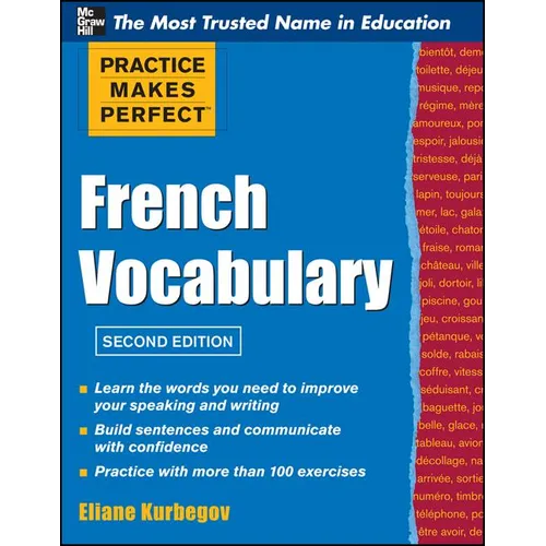 Practice Make Perfect French Vocabulary - Paperback