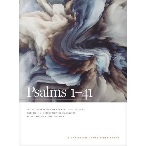 Psalms 1--41: A Christian Union Bible Study - Paperback