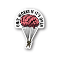 Open Minds Sticker