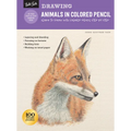 Drawing: Animals in Colored Pencil: Learn to Draw with Colored Pencil Step by Step - Paperback