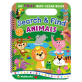 My First Wipe-Clean Book: Search & Find Animals - Spiral