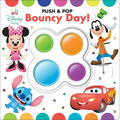 Disney Baby: Bouncy Day! Push & Pop - Board Book