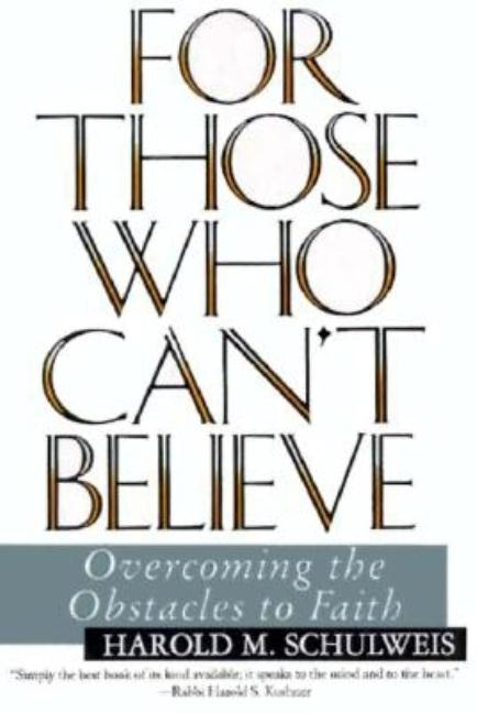 For Those Who Can't Believe - Paperback