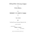 The East Tennessee Campaign, September, 1863: Military Order of the United States, Commandery of the District of Columbia, War Papers 57