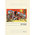 Vintage Lined Notebook Greetings from the Desert - Paperback