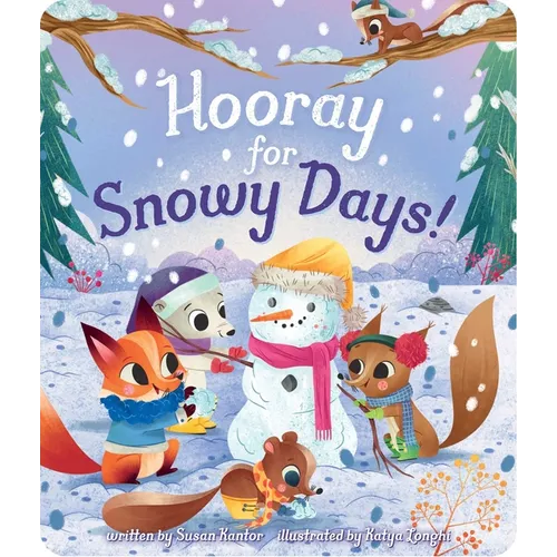 Hooray for Snowy Days! - Board Book