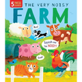 Squishy Sounds: The Very Noisy Farm - Board Book