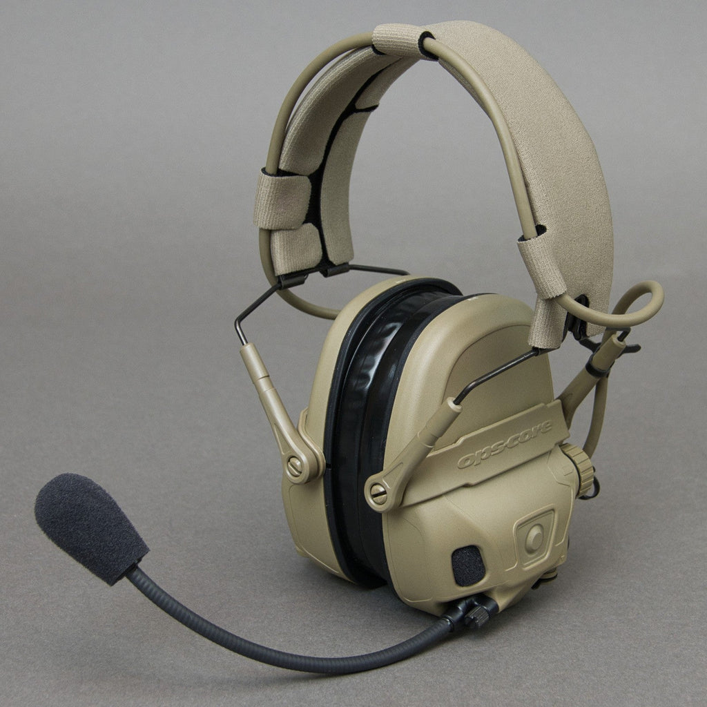 Ops-Core AMP Connectorized Headset - 3D Hear-Through for Situational Awareness