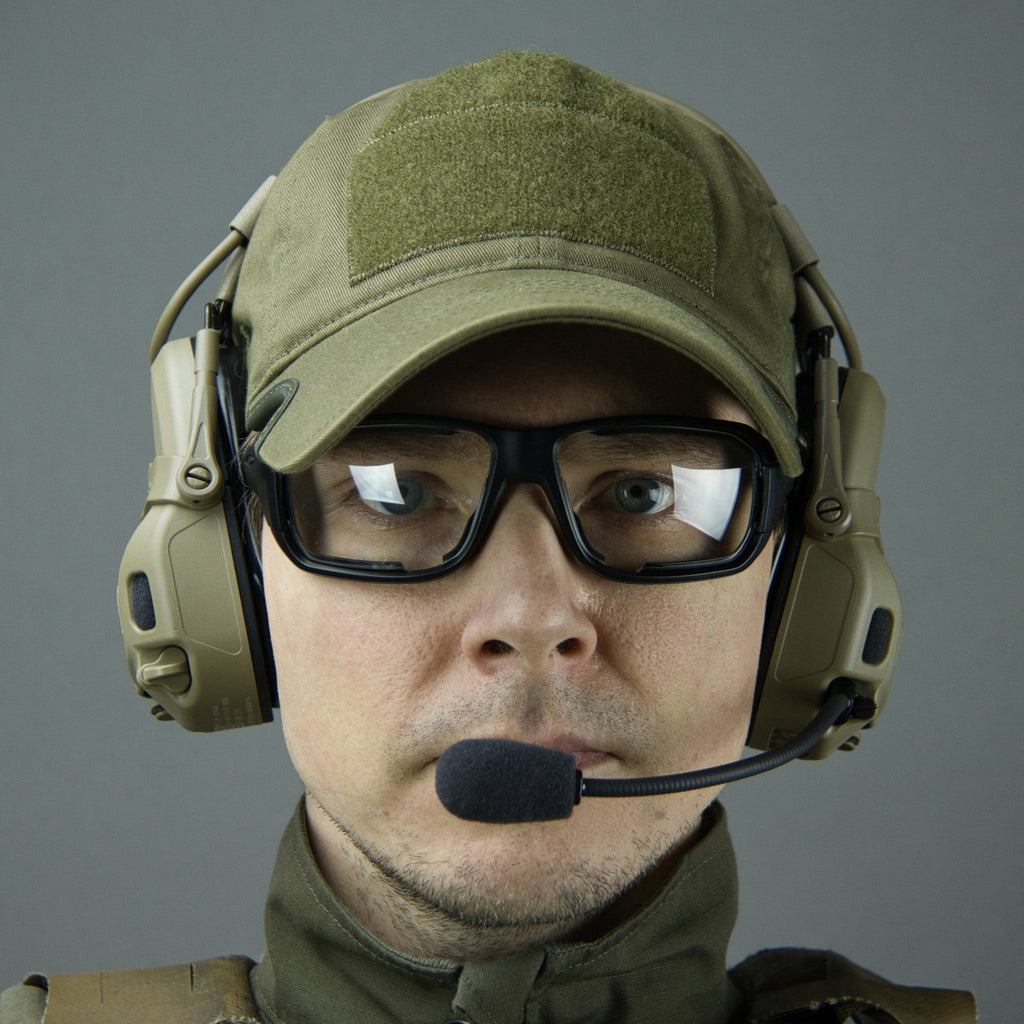 Ops-Core AMP Connectorized Headset - 3D Hear-Through for Situational Awareness