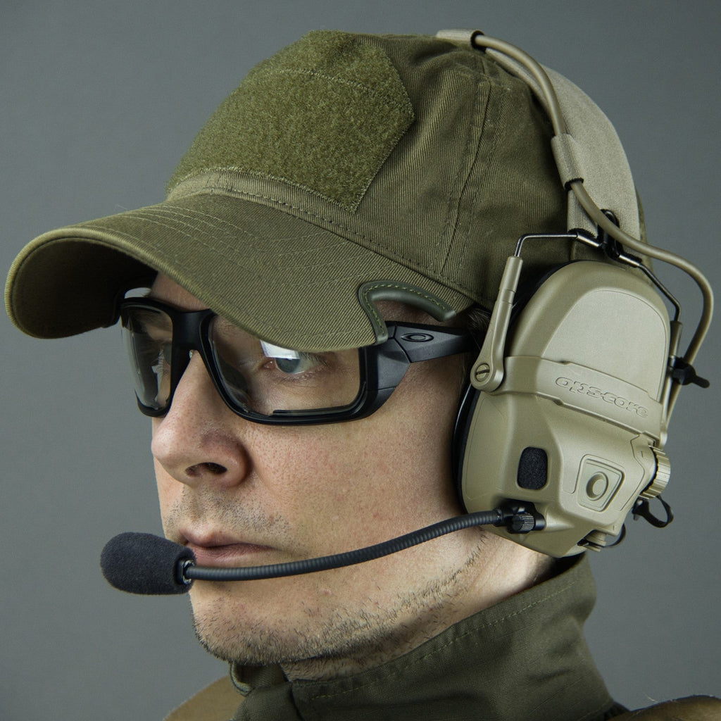Ops-Core AMP Connectorized Headset - 3D Hear-Through for Situational Awareness