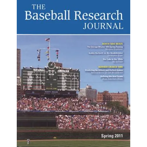 Baseball Research Journal (Brj), Volume 40 #1 - Paperback