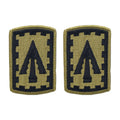 U.S. Army 108th Air Defense Artillery OCP Patch w/ Hook Fastener (pair)