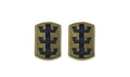 U.S. Army 130th Engineer Brigade OCP Patch w/ Hook Fastener (pair)