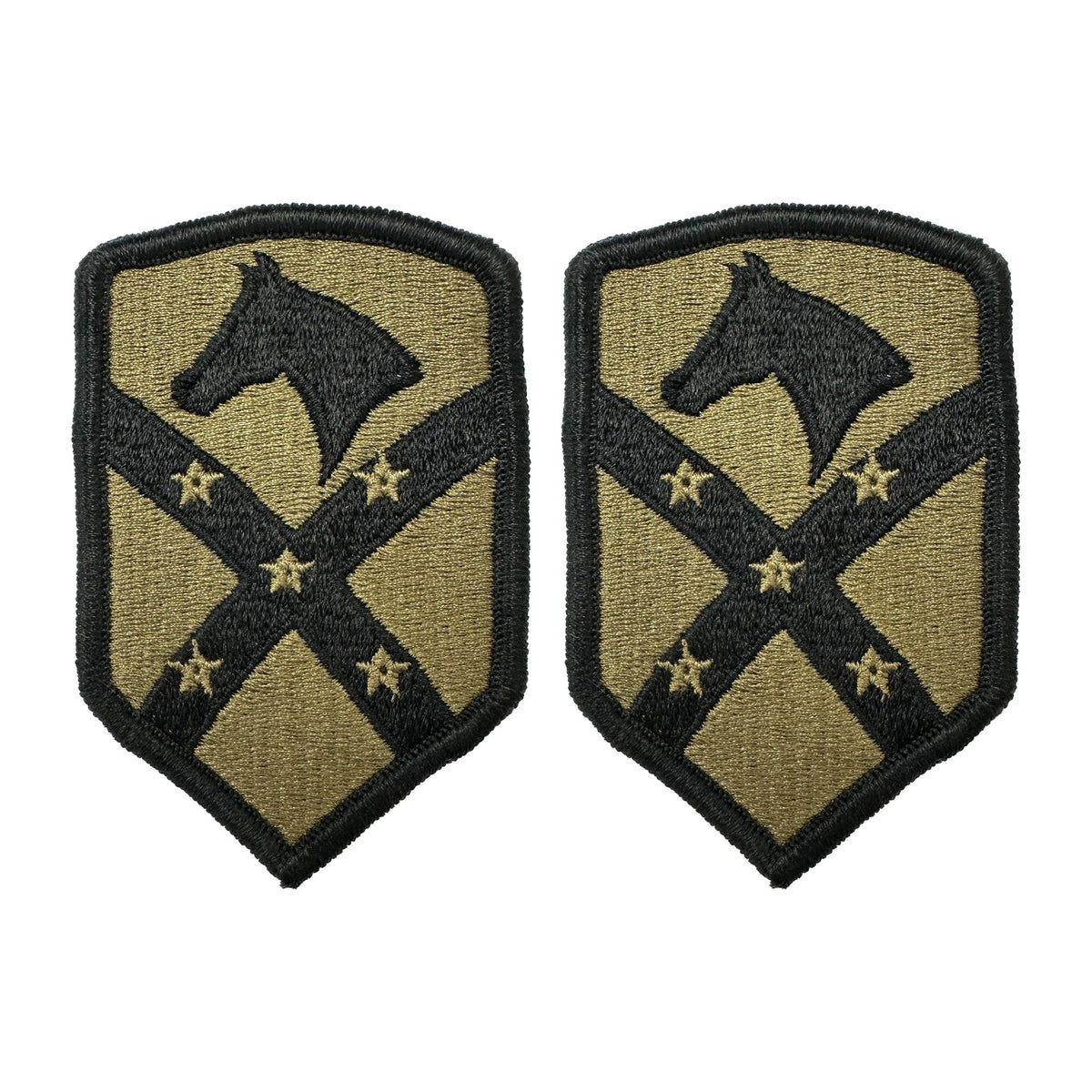 U.S. Army 15th Sustainment Brigade OCP Patch w/ Hook Fastener (pair)
