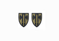 U.S. Army 18th Military Police Brigade OCP Patch w/ Hook Fastener (pair)