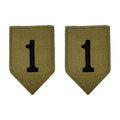 U.S. Army 1st Infantry Division OCP Patch with Hook Fastener (pair)