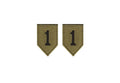 U.S. Army 1st Infantry Division OCP Patch with Hook Fastener (pair)