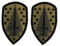 U.S. Army Security Force Assistance Brigade OCP Patch w/ Hook Fastener (pair)