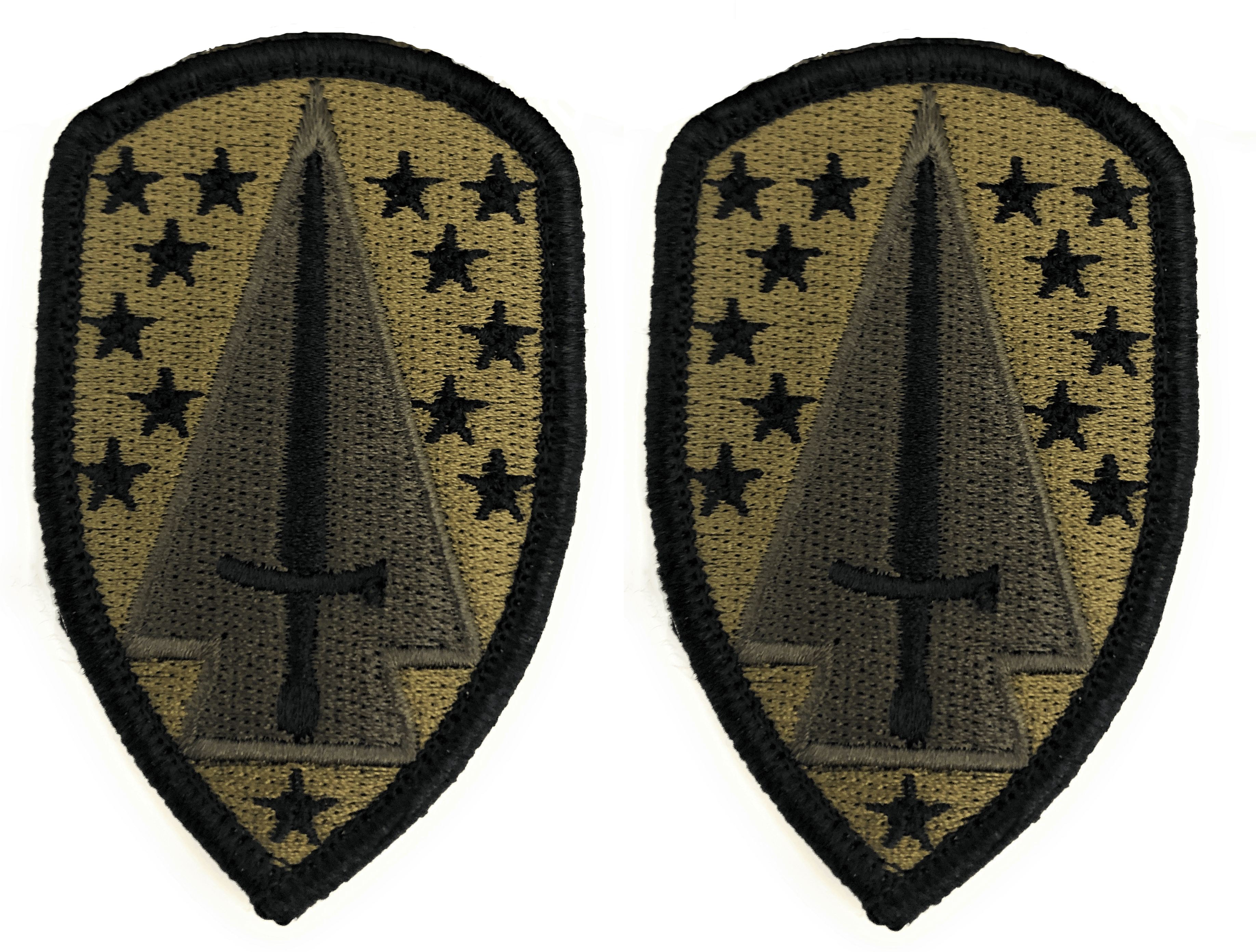 U.S. Army Security Force Assistance Brigade OCP Patch w/ Hook Fastener (pair)