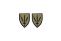 U.S. Army 201st Military Intelligence OCP Patch w/ Hook Fastener (pair)