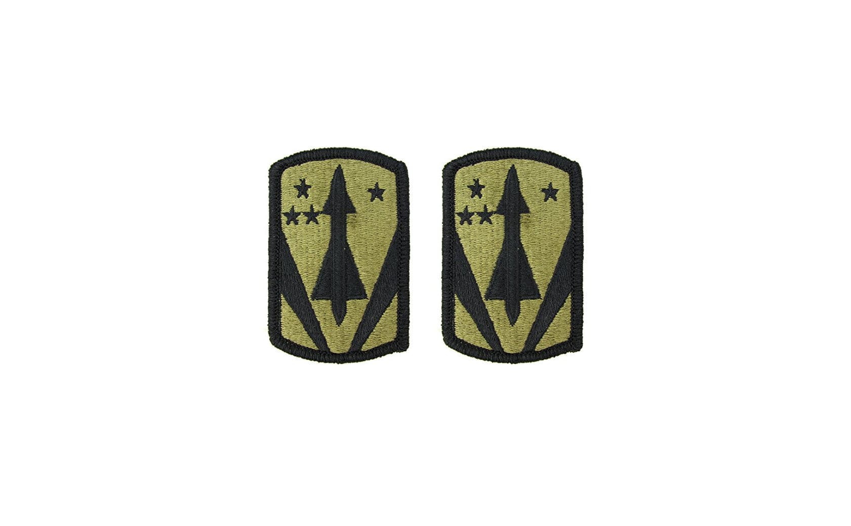 U.S. Army 31st Air Defense artillery OCP Patch with Hook Fastener (pair)