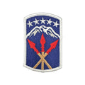 U.S. Army 593rd Sustainment Brigade AGSU Sew On Color Patch (each)
