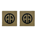U.S. Army 82nd Airborne Division OCP Patch w/ Hook Fastener (pair)