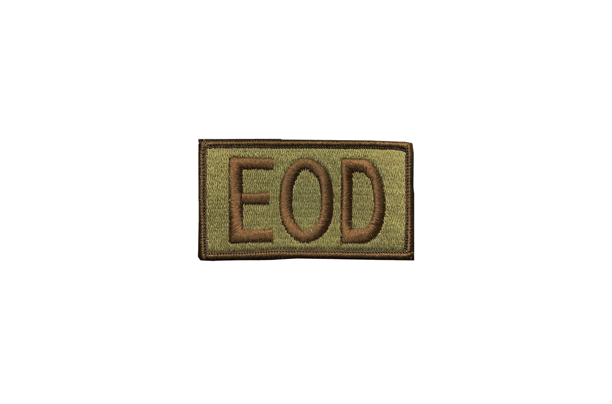 U.S. Air Force Explosive Ordnance Disposal EOD OCP Brassard Patch with Hook Fastener