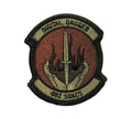 U.S. Air Force Special Operations Advanced Capabilities Squadron OCP Scorpion Spice Brown Patch with Hook Fastener
