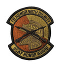 U.S. Air Force Honor Guard OCP Spice Brown Patch with Hook Fastener