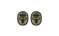U.S. Army Medical Command Health Service OCP Patch w/ Hook Fastener (pair)