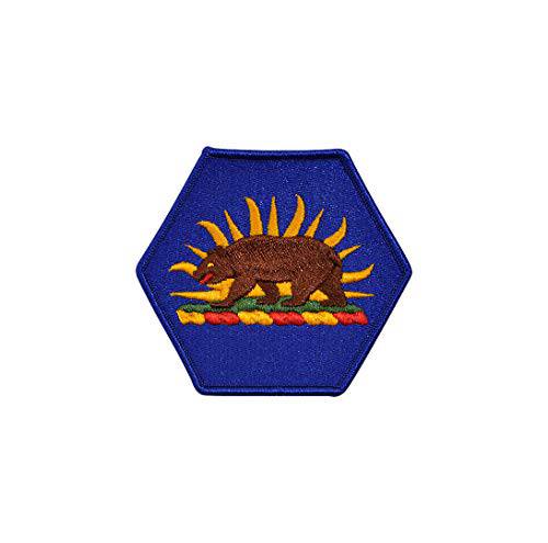 U.S. Army California National Guard Color Sew On Patch