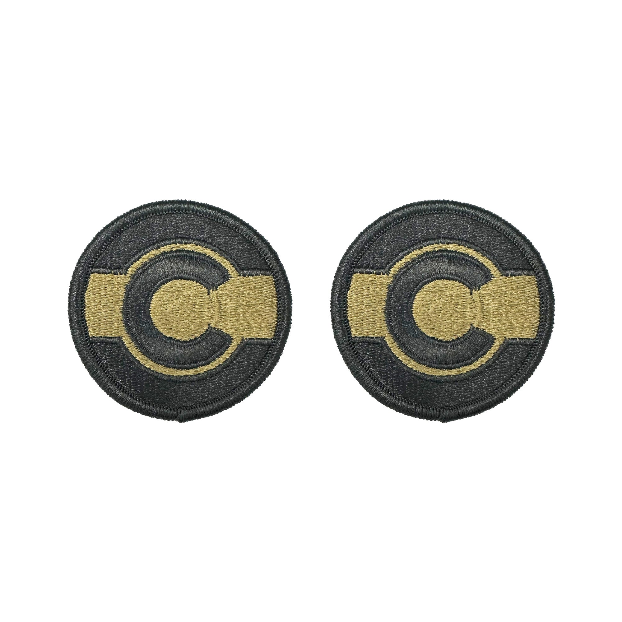 U.S. Army Colorado National Guard OCP Patch with Hook Fastener (pair)