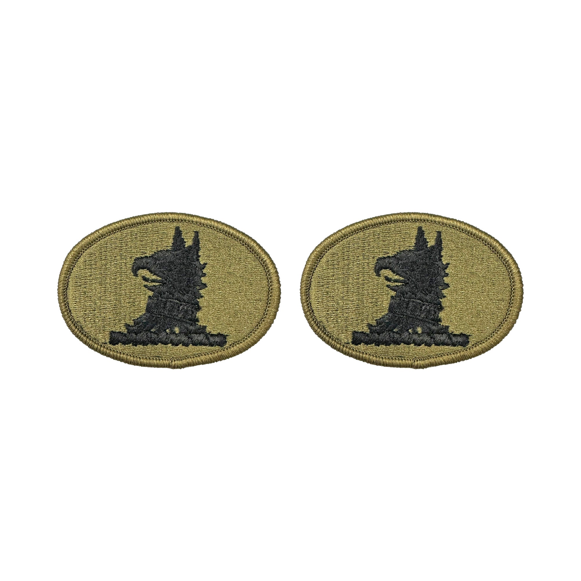 U.S. Army Delaware National Guard OCP Patch with Hook Fastener (pair)