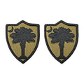 U.S. Army South Carolina National Guard OCP Patch with Hook Fastener (pair)