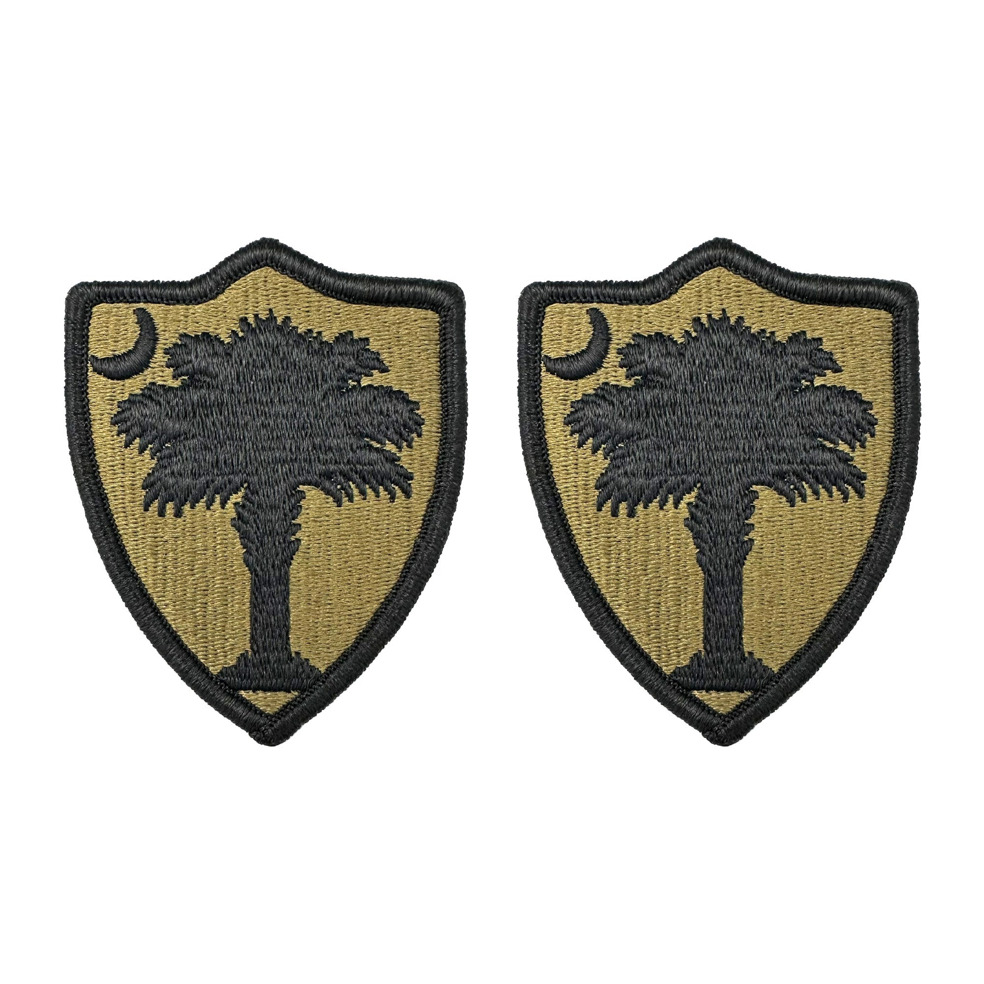 U.S. Army South Carolina National Guard OCP Patch with Hook Fastener (pair)