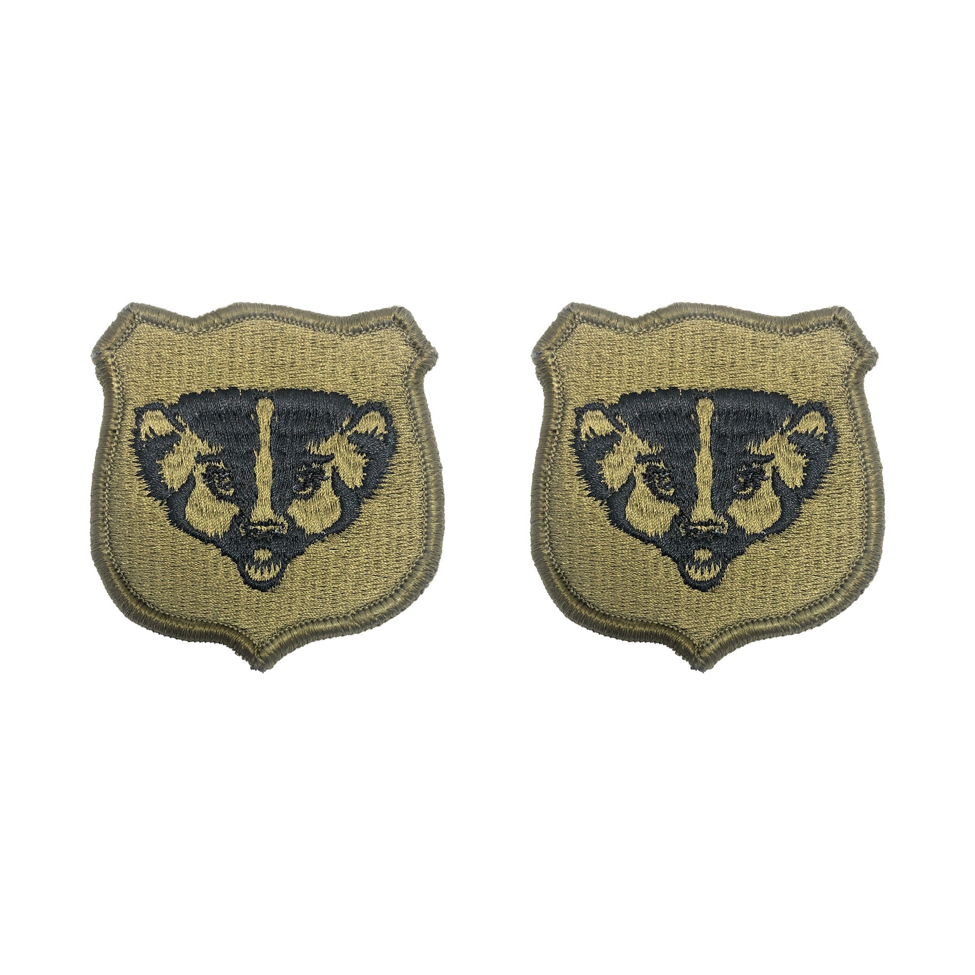 U.S. Army Wisconsin National Guard OCP Patch with Hook Fastener (pair)