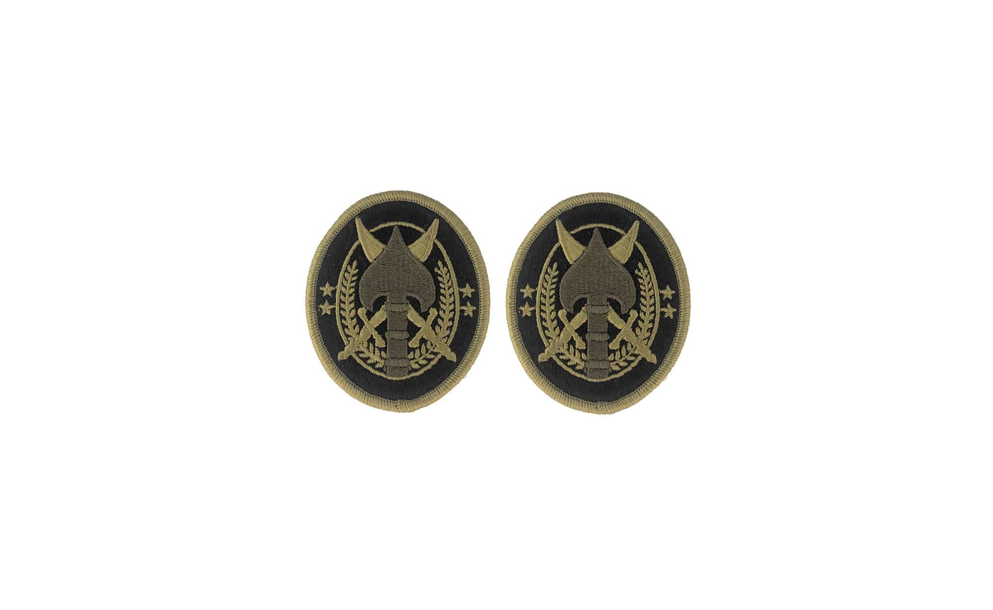 U.S. Army Special Operations Joint Task Force Operations Inherent Resolve OCP Patch W/ Hook Fastener (pair)